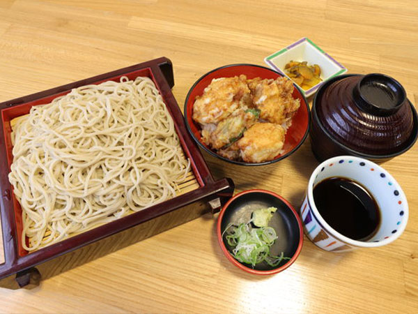 ミニとり天丼セット